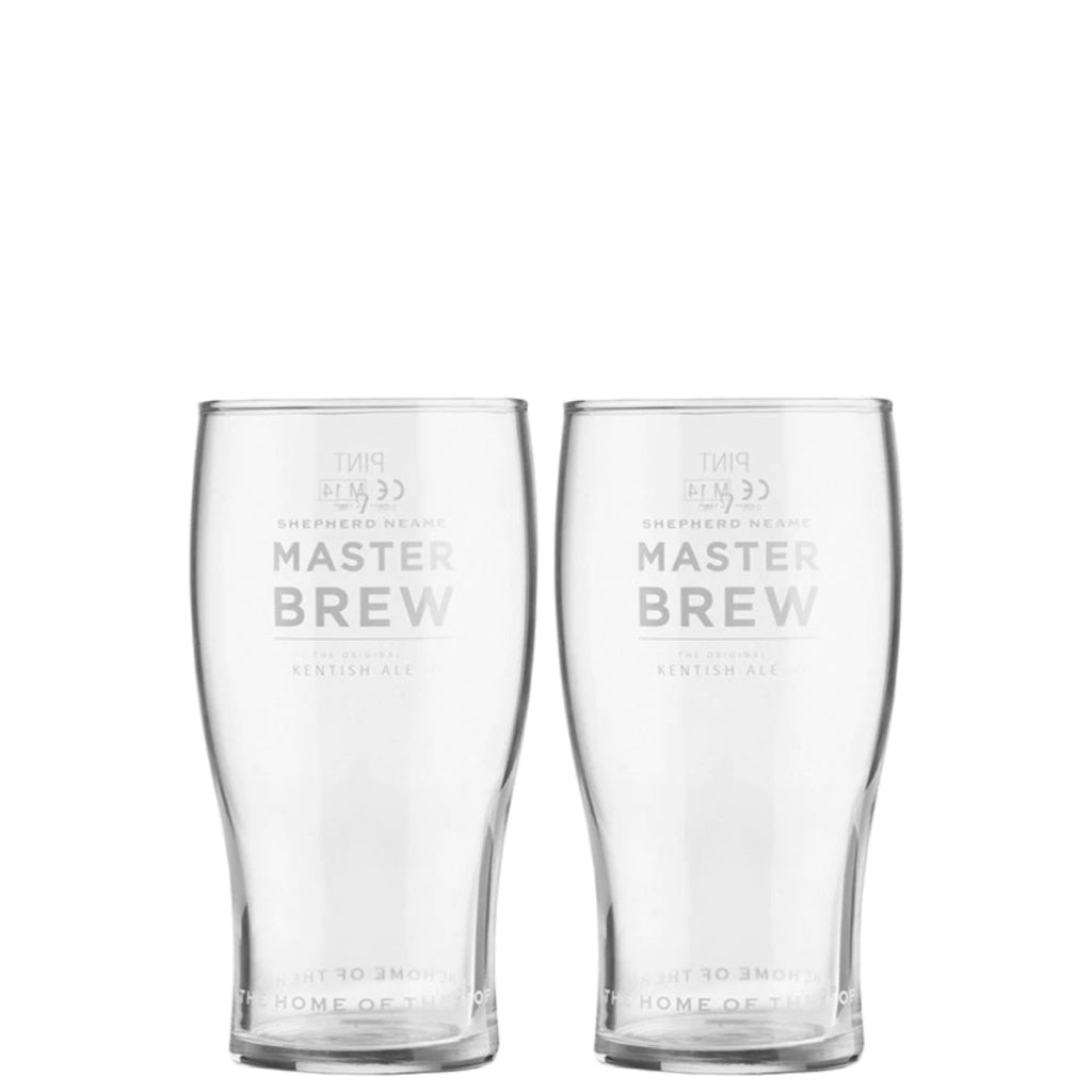 Master Brew Pint Glasses
