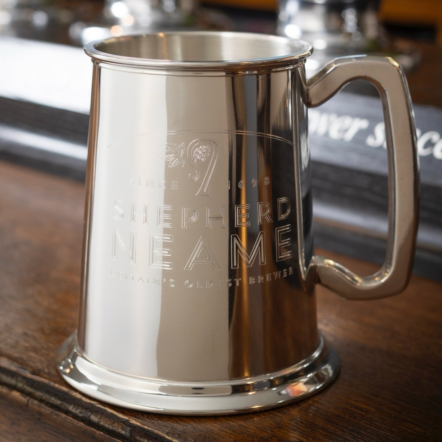 Shepherd Neame Pewter Tankard