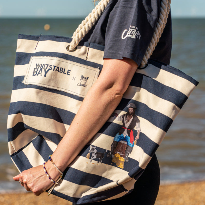 Whitstable Bay x Catman Beach Bag
