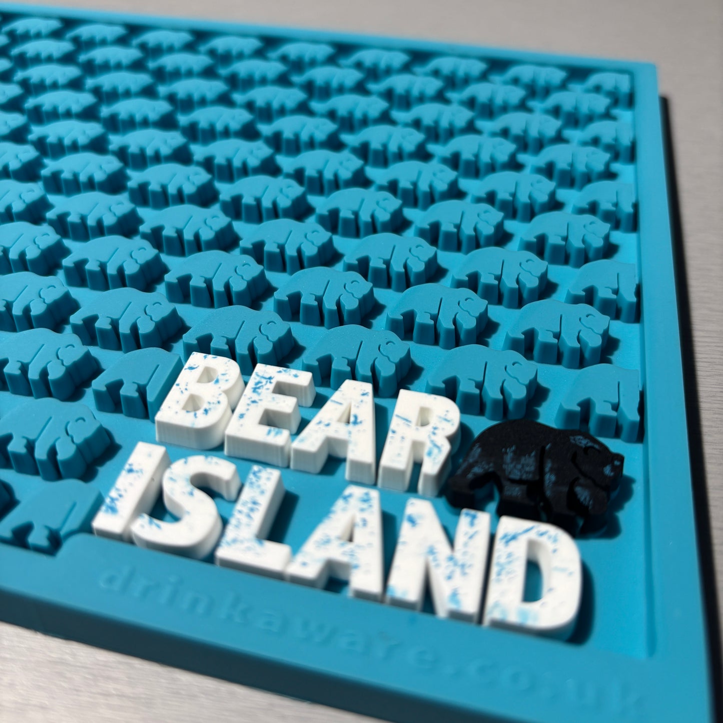 Bear Island Rubber Bar Runner