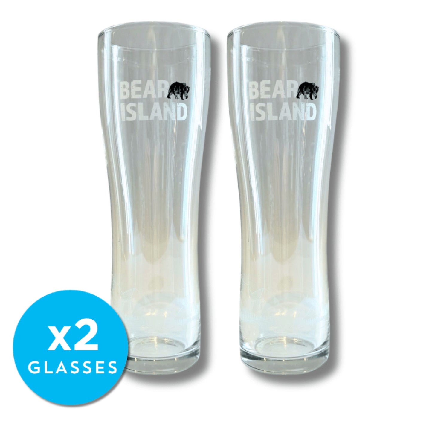 Bear Island Pint Glasses