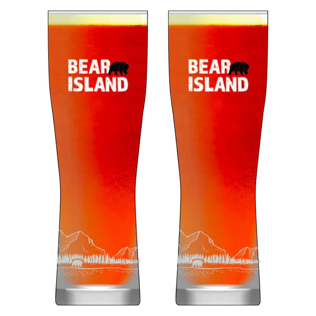 Bear Island Pint Glasses