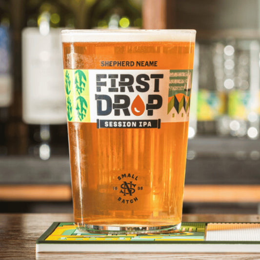 First Drop Pint Glasses