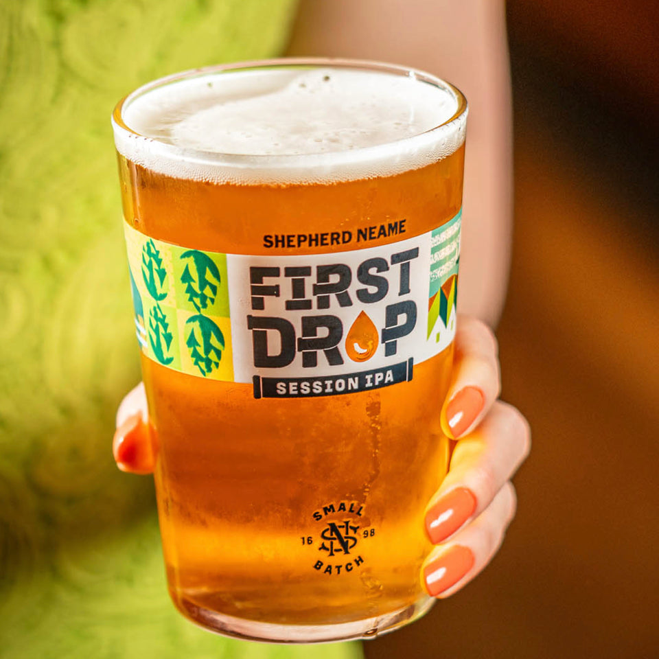 First Drop Pint Glasses