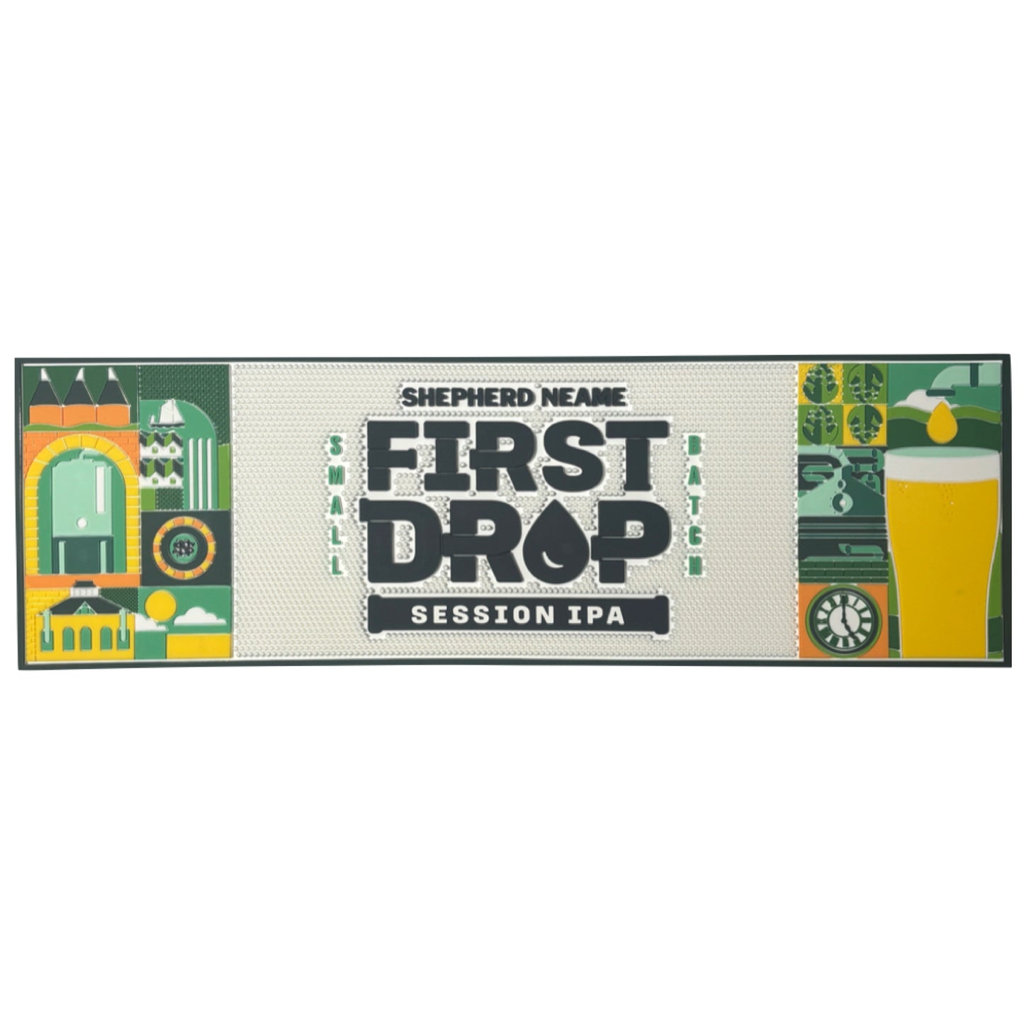 First Drop Rubber Bar Runner