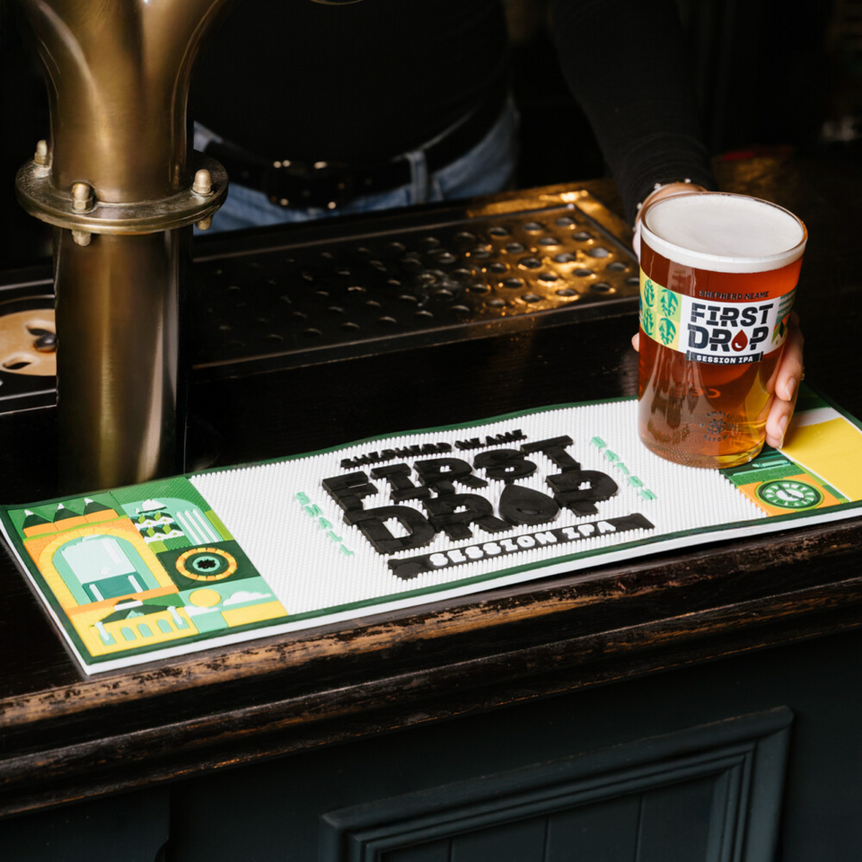 First Drop Rubber Bar Runner