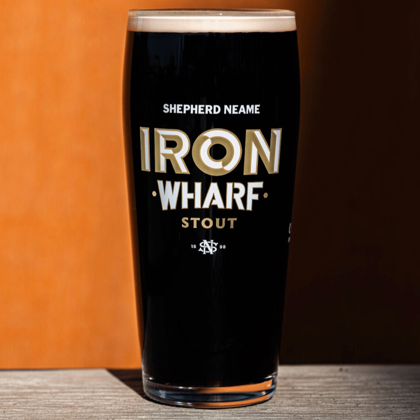 Iron Wharf Pint Glasses