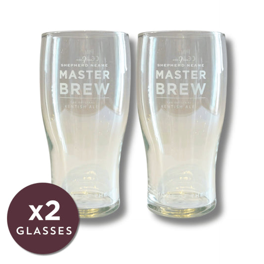 Master Brew Pint Glasses