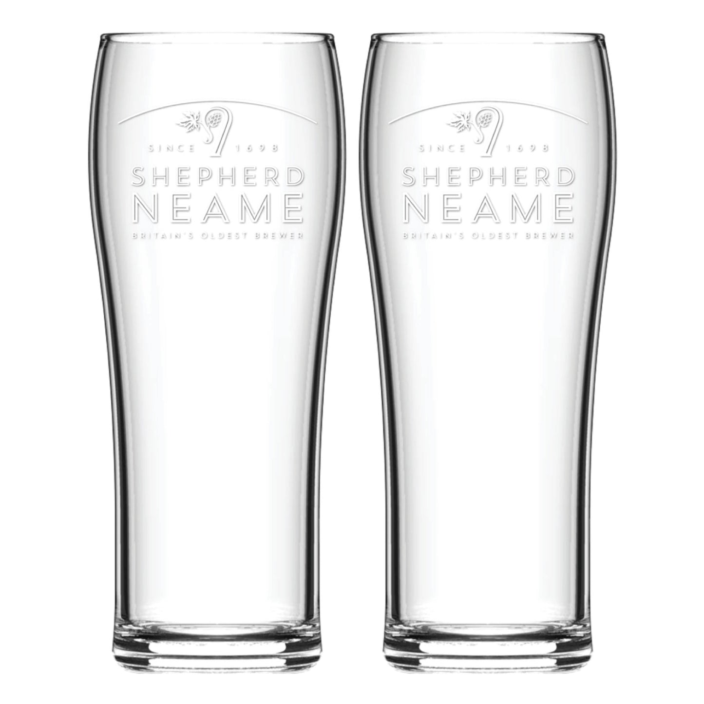 Shepherd Neame Pint Glasses
