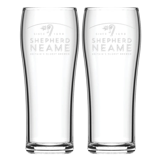 Shepherd Neame Pint Glasses
