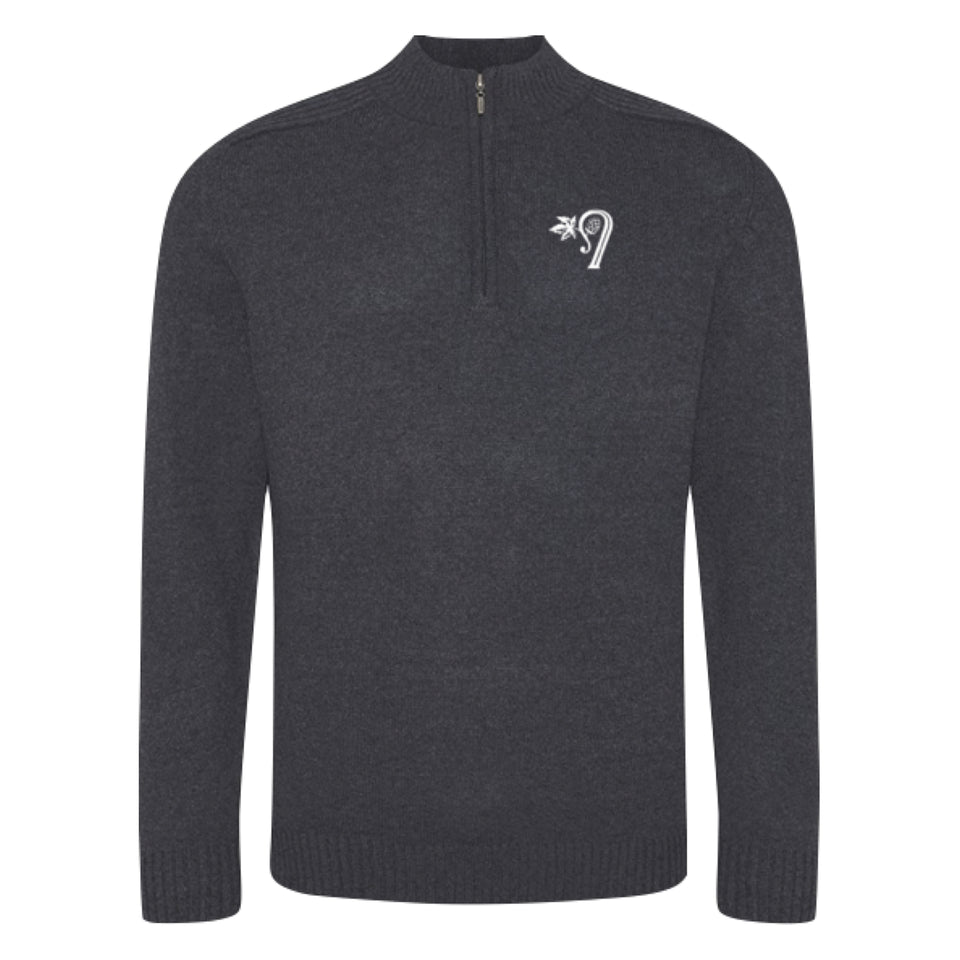 Shepherd Neame 1/4 Zip Knit Jumper