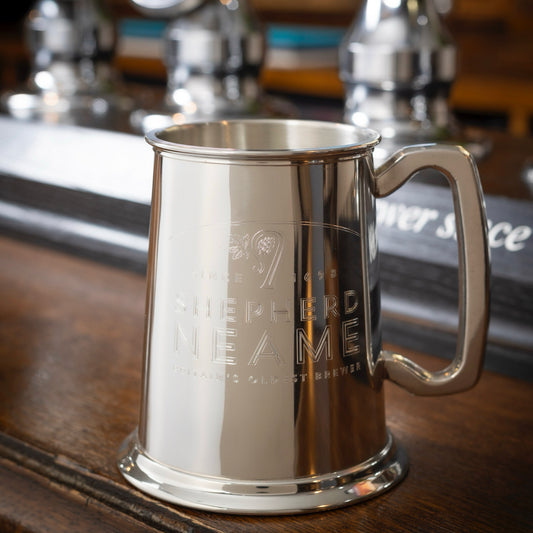 Shepherd Neame Pewter Tankard
