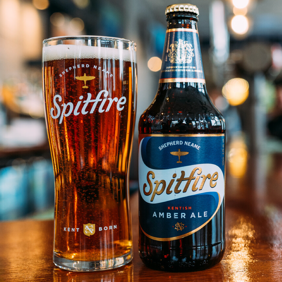 Spitfire Amber Ale + Glasses Bundle