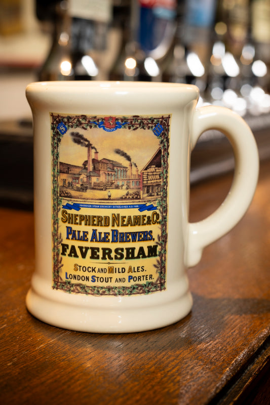 Shepherd Neame Ceramic Tankard