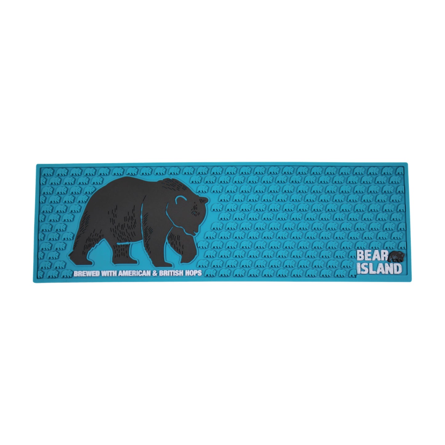 Bear Island Rubber Bar Runner