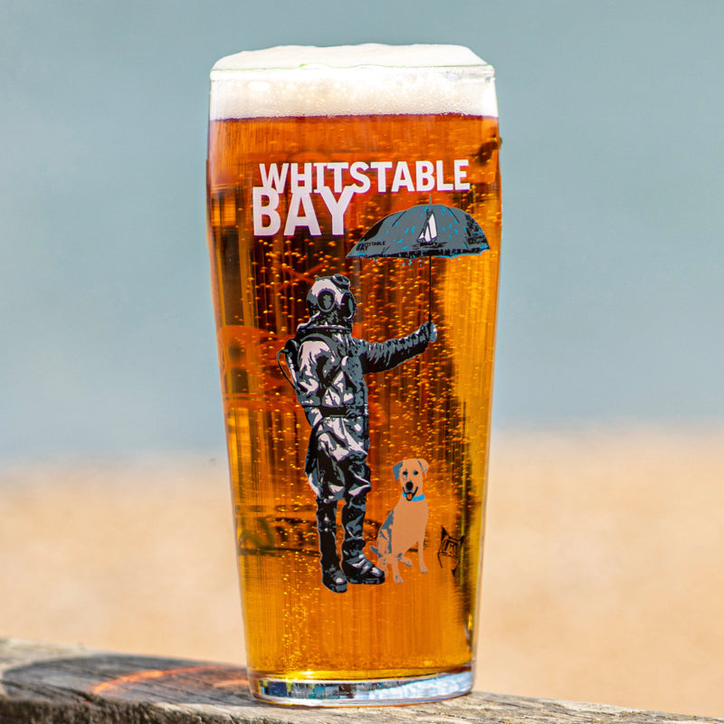 Whitstable Bay x Catman Pint Glass