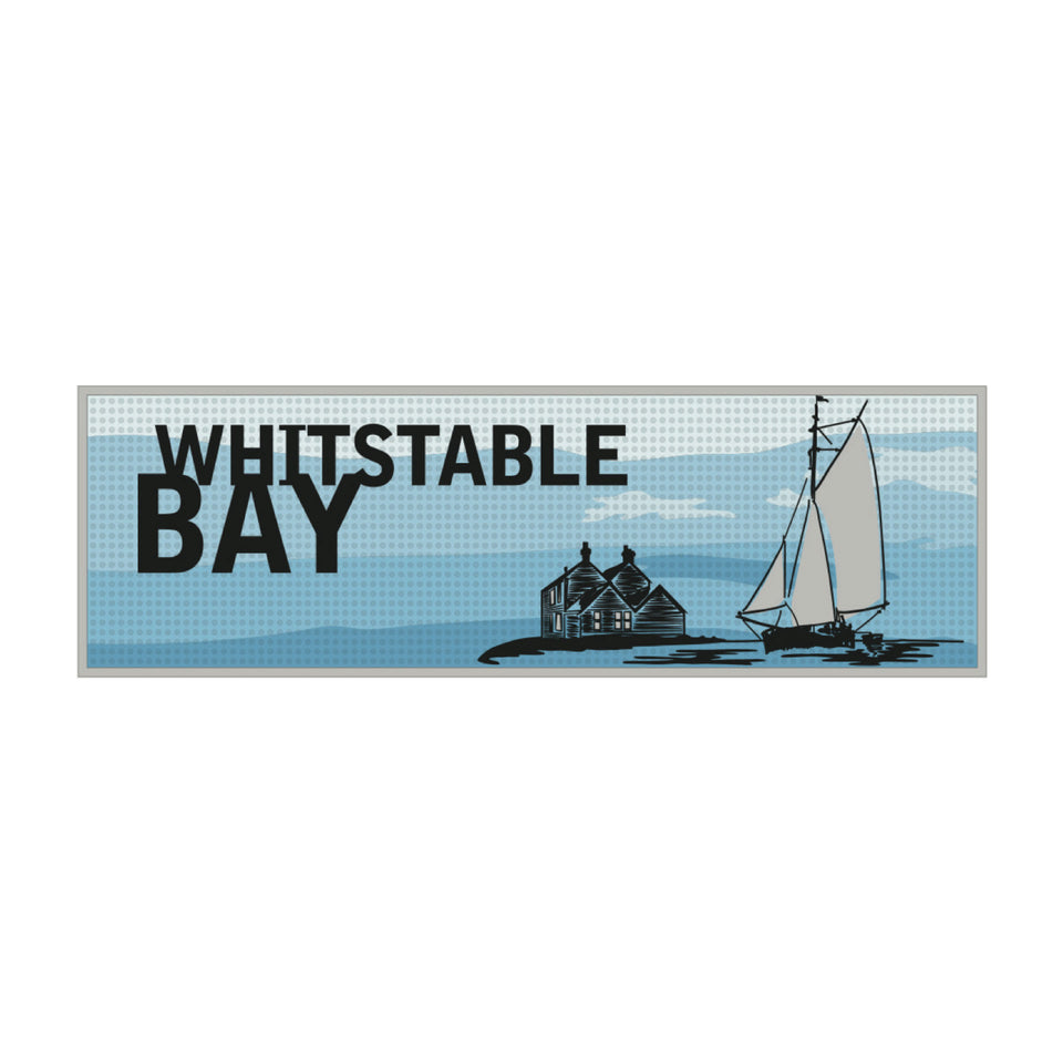 Whitstable Bay Rubber Bar Runner